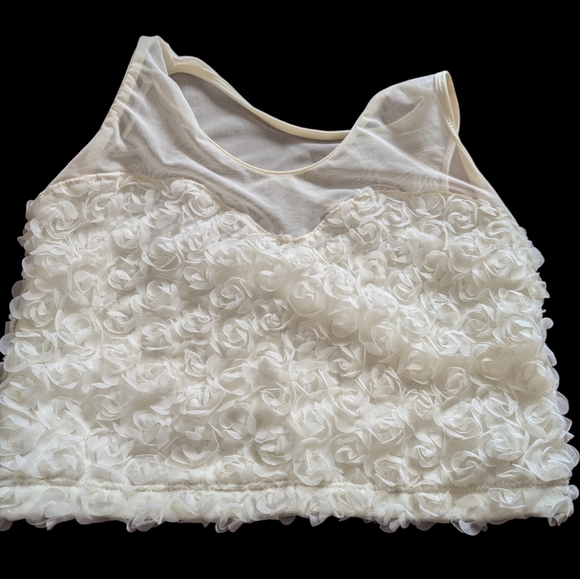 Ingenue Chiffon Mini Rose Tank - Picture 1 of 5
